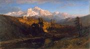 William Keith Sierra Nevada Mountains oil